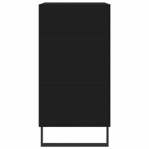 Бюфет черен 57x35x70 см инженерно дърво