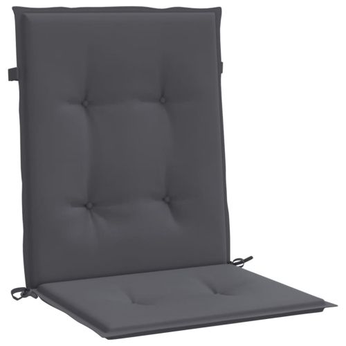 Възглавници за столове 4 бр антрацит Оксфорд плат