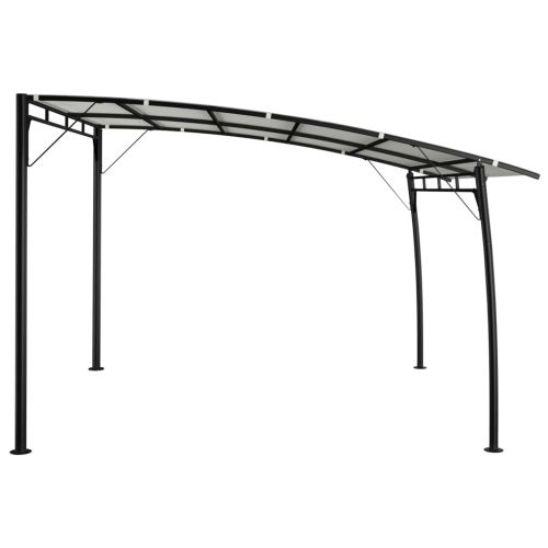 Градинска тента сенник, 3x3x2,55 м, кремава