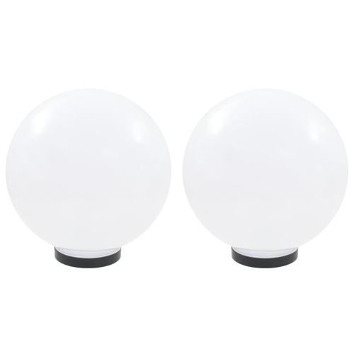 Градински сфери за LED лампи, 2 бр, 30 см, PMMA
