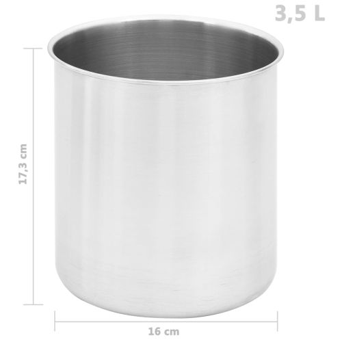 Диспенсър за сос от неръждаема стомана, 2 x 3,5 л