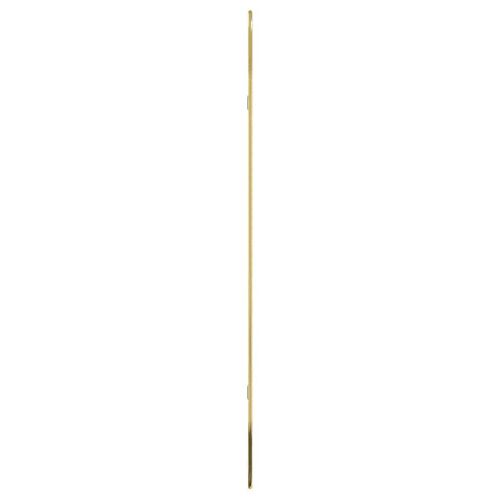 Стенно огледало, златисто, 100x45 см, овално