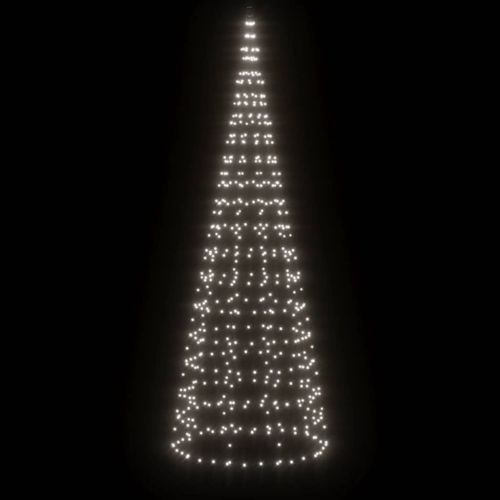 LED коледна елха 550 LED студено бяло 300 см