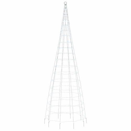 LED коледна елха 550 LED студено бяло 300 см