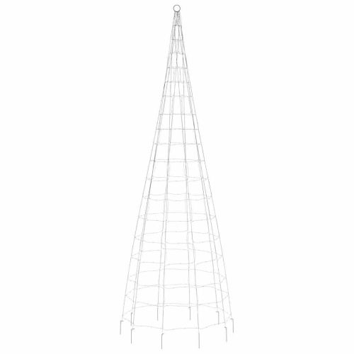 LED коледна елха 550 LED студено бяло 300 см