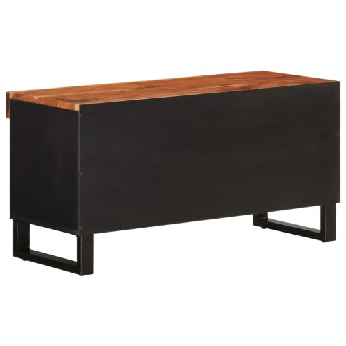 ТВ шкаф, 85x33x43,5 см, масивно акациево дърво