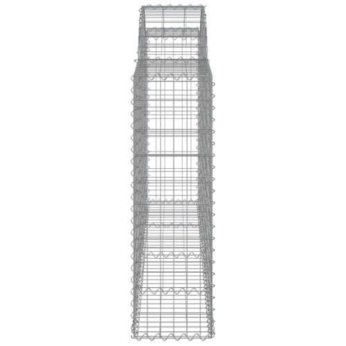 Габионни кошници арка 4 бр 200x30x100/120 см поцинковано желязо