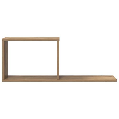 Плаващи рафтове 2 pcs Дъб артизан 80 x 15 x 30 см