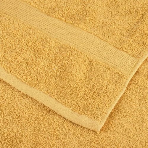 Премиум кърпи SOLUND 4 бр златист 100x200 см 600 gsm