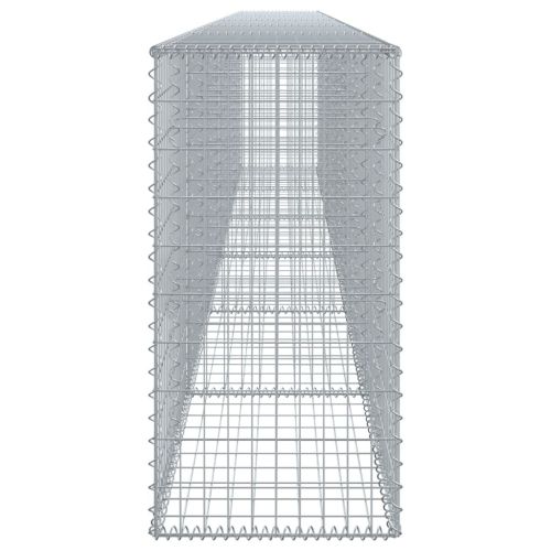 Габионна кошница с покритие, 600x50x100 см, поцинковано желязо