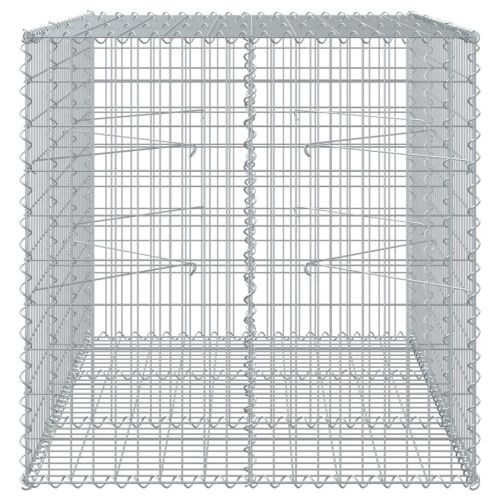 Габионна кошница с покритие, 150x100x100 см, поцинковано желязо