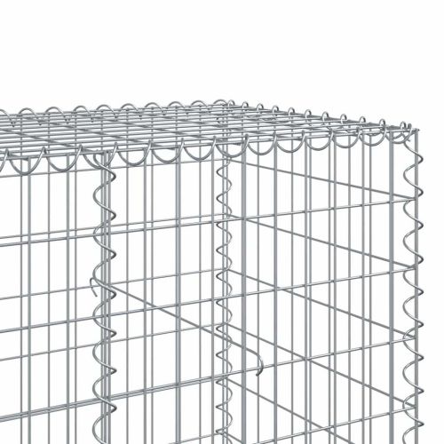 Габионна кошница с покритие, 750x100x100 см, поцинковано желязо