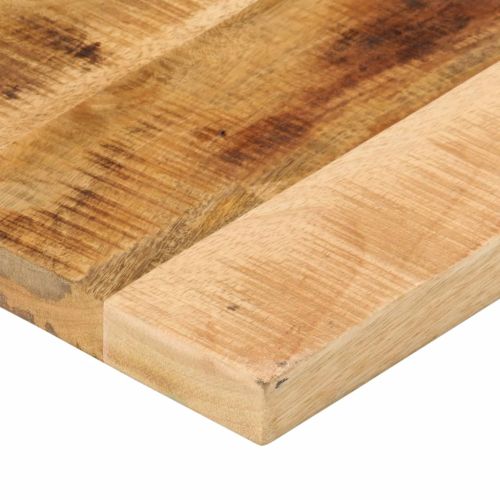 Плот за маса 100x40x2,5см правоъгълен масивно дърво грубо манго