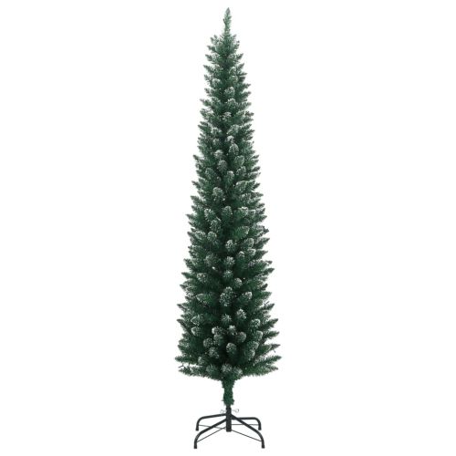Изкуствена тънка коледна елха, 150 LED, 150 см