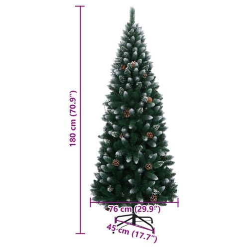 Изкуствена коледна елха, 300 LED, 180 см