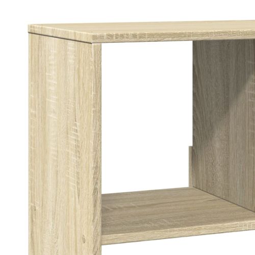 Разделител за стая сонома дъб 100x33x156,5 см инженерно дърво