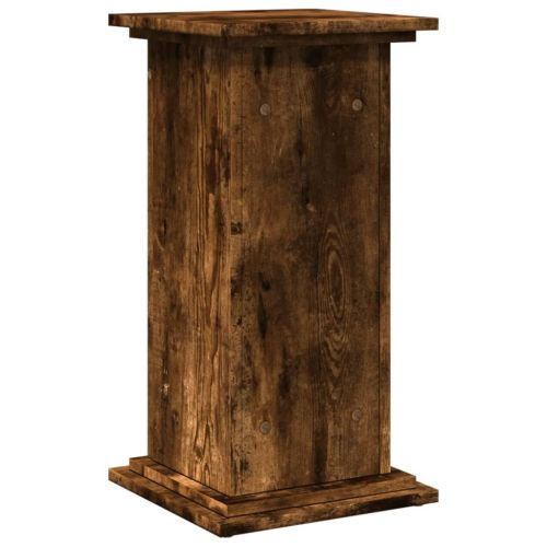 Стойка за витрини със съхранение 31x30x60 см инженерно дърво