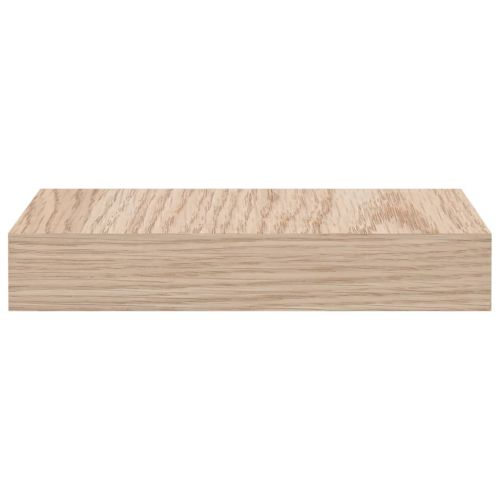 Рафтове за стена 2 бр 23x23,5x4 см инженерна дървесина
