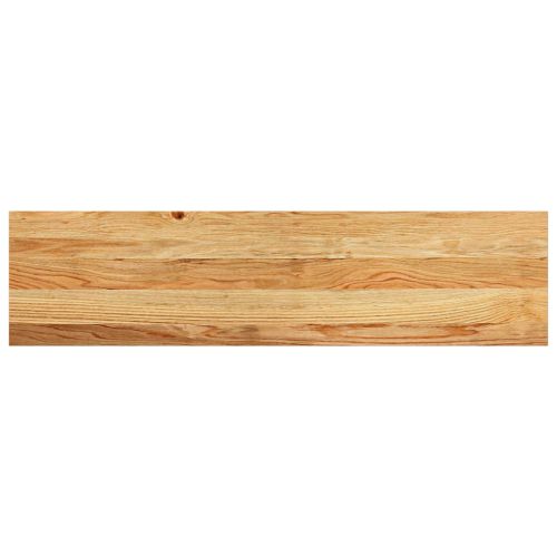 Стълбищни стъпала, 8 бр, светлокафяви, 100x30x2 см, дъб масив