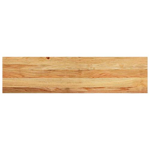 Стълбищни стъпала, 4 бр, светлокафяви, 100x30x2 см, дъб масив