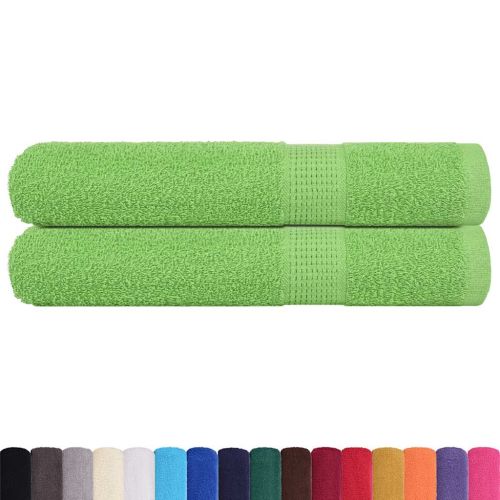 Кърпи FROGN 2 бр. Ябълково зелени 100x200 см 360 г/м²