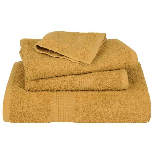 Кърпи за душ FROGN 10 бр. Златни 70x140 см 360 г/м²