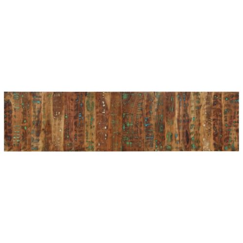 Табла за глава Multicolour 200 cm Масивна дървесина Reclaimed