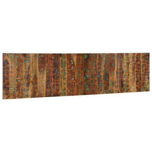 Табла за глава Multicolour 200 cm Масивна дървесина Reclaimed