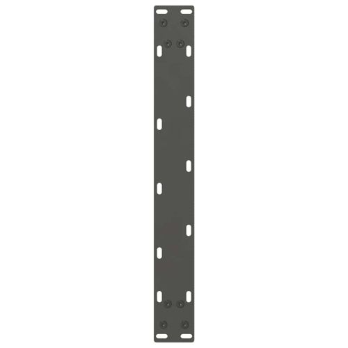 Крака за масичка за кафе, антрацит, 2 бр., 50 x (30-31) см, стомана