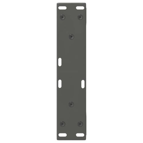 Крака за масичка за кафе, 2 бр., антрацит, 28 x (42-43,3) см, стомана