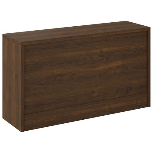 Пейка за обувки, кафяв дъб, 80x24x45 см, инженерно дърво