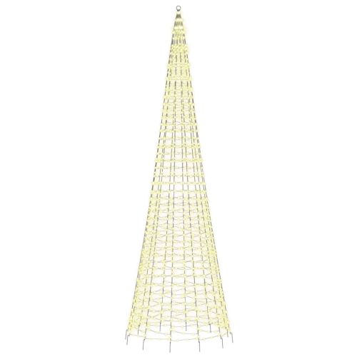 LED коледна елха 1534 LED топло бяло 500 см