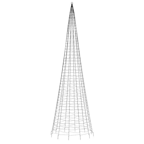 LED коледна елха 1534 LED топло бяло 500 см