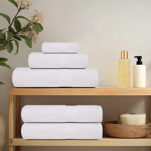 Кърпи за ръце FROGN 4 бр. Бели 50x100 см 360 г/м²