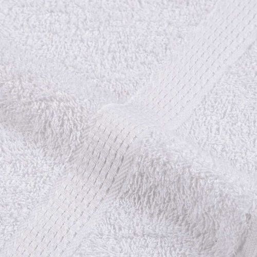 Кърпи за гости FROGN 4 бр. Бели 30x50 см 360 г/м²