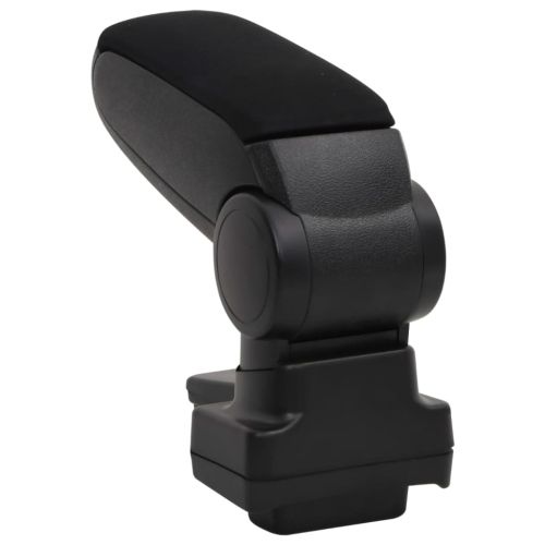 Подлакътник за кола черен 14,5x32x(27-46) см ABS
