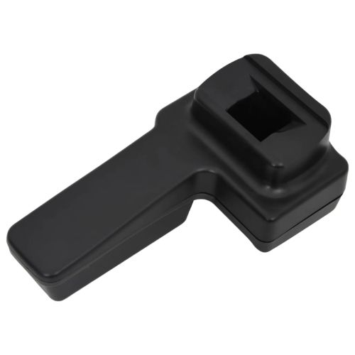 Подлакътник за кола черен 14,5x32x(27-46) см ABS