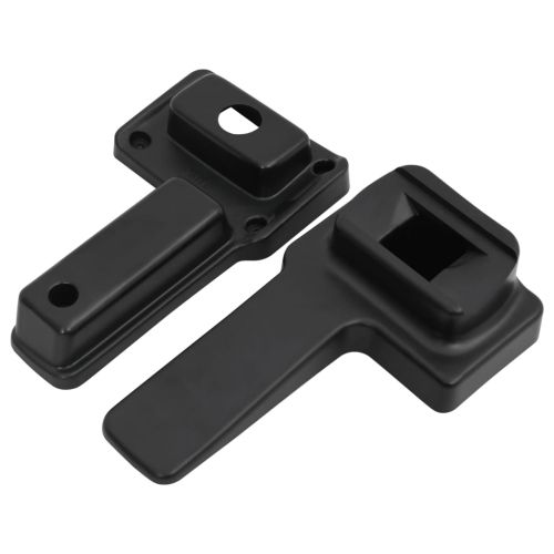 Подлакътник за кола черен 14,5x32x(27-46) см ABS