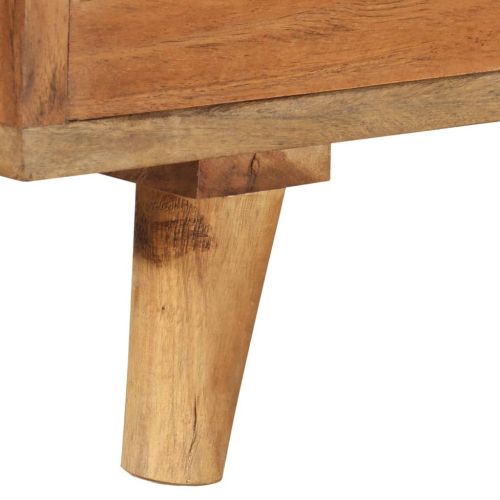 ТВ шкаф масивно дърво акация с меден шишам 140x30x40 см