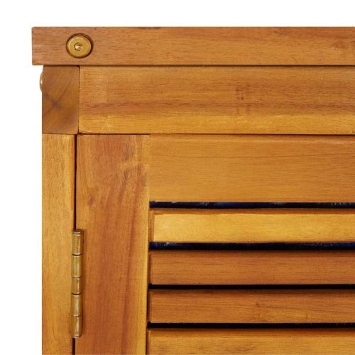 Градинска кутия за съхранение 70x87x104 см акациево дърво масив