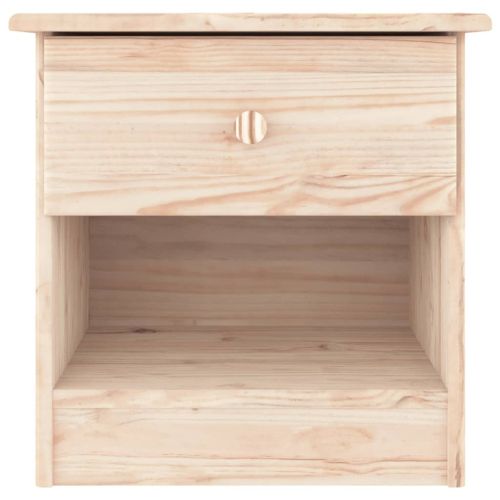 Нощно шкафче ALTA 41x35x41 см бор масив