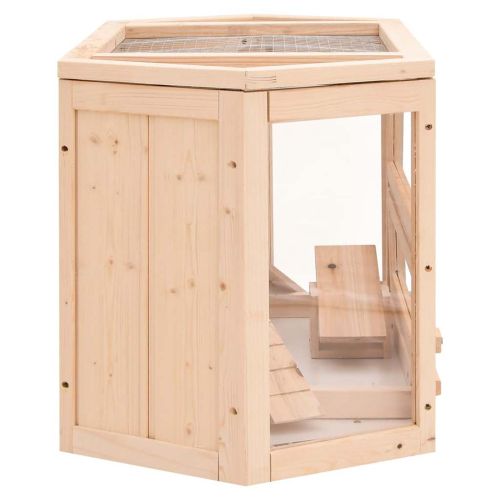 Клетка за хамстери 80x40x43 см масивна ела