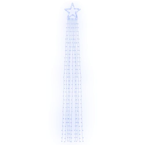 Коледни лампички за елха 320 LED сини 375 см