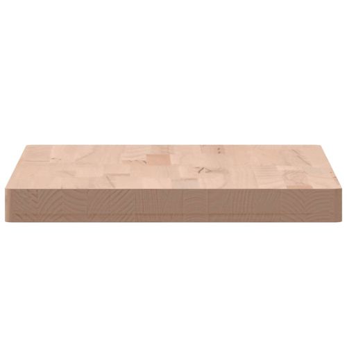 Плот за баня 60x40x4 см масивно дърво бук