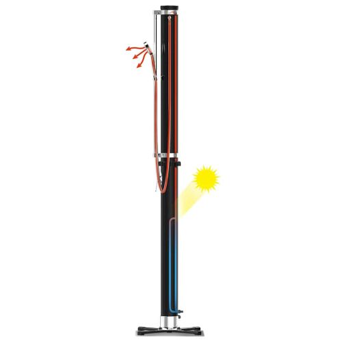 Bestway Solar Flow Външен душ черен 20 л