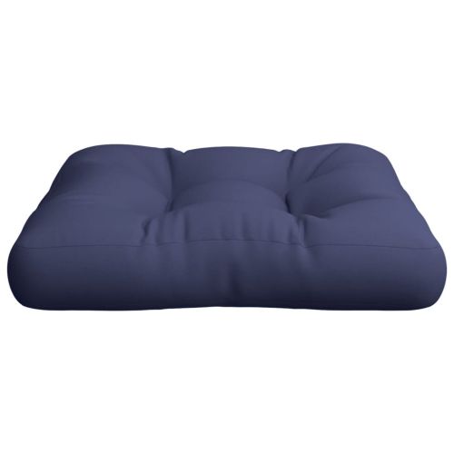 Палетна възглавница нейви синя 58x58x10 см Оксфорд плат