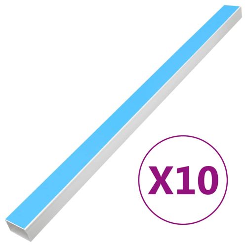 Кабелен канал самозалепващ 100x60 мм 10 м PVC
