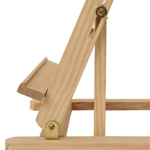 Настолен статив 29,5x33x80 см борово дърво масив