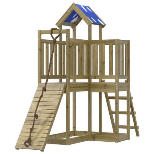 Комбинирано детско съоръжение за игра, импрегниран бор