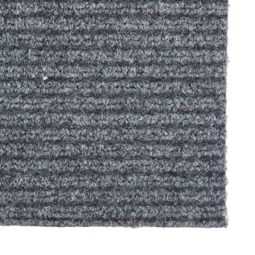Абсорбиращо мръсотията килимче, 100x400 см, сиво